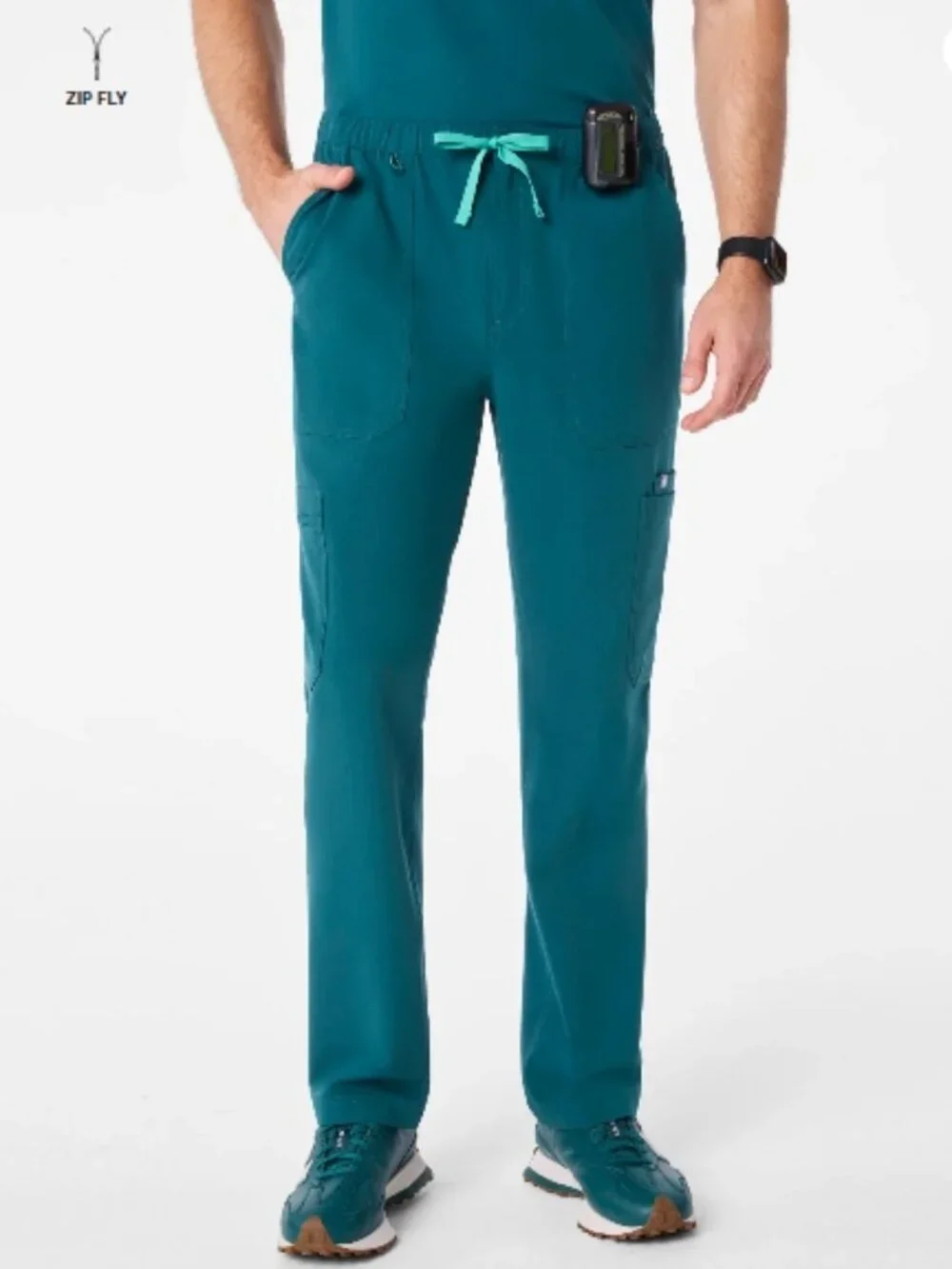 Like New! FIGS Cairo Straight Leg Scrub Trouser™ PO#1643 Caribbean Blue Size XL